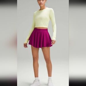 Lululemon Athletica Magenta Skater Skirt